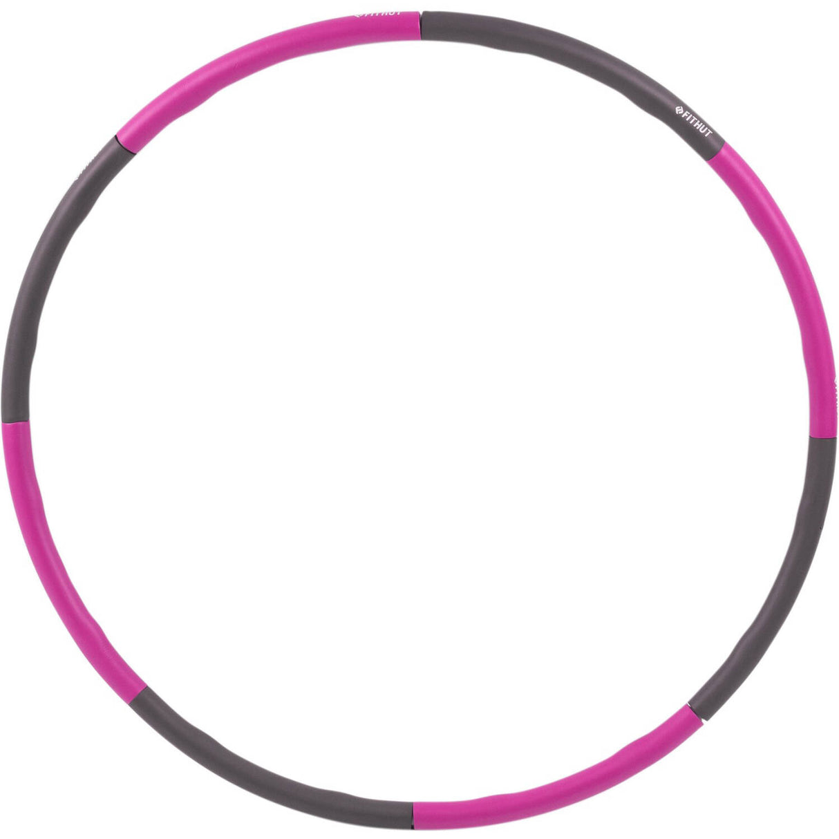FitHut Hula Hoop - Grey/Pink