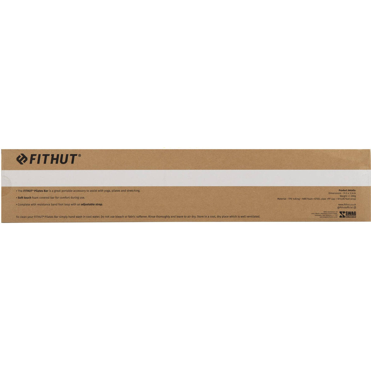 FitHut Pilates Bar - Pink