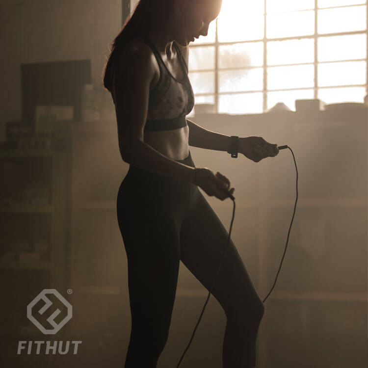FitHut Skipping Rope - Black