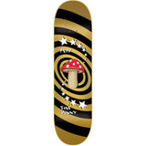 Flip Penny Mushroom Skateboard Deck - Gold 8.25''