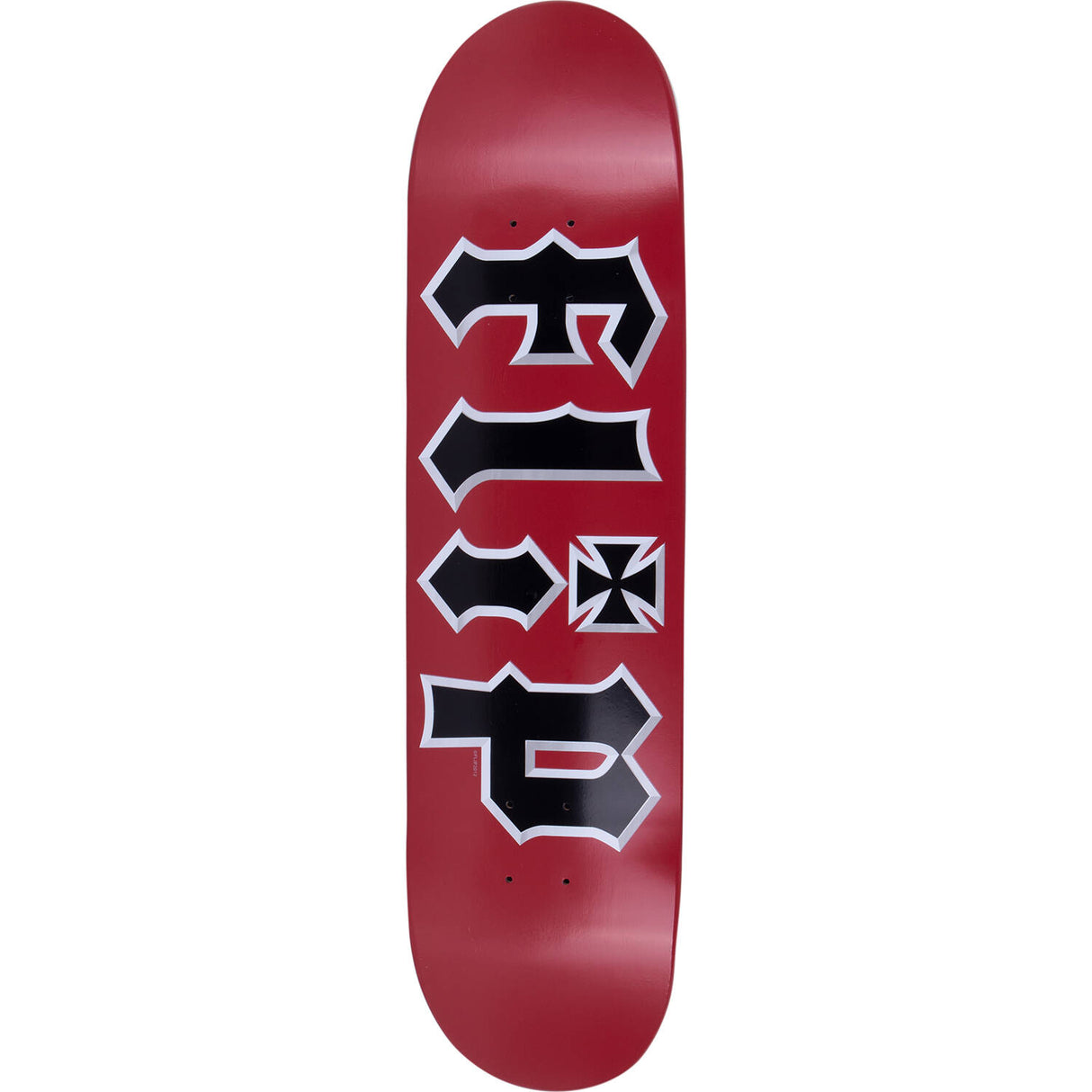 Flip HKD Metal Head Skateboard Deck - Red 8"