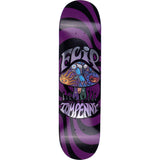 Flip Tom Loveshroom Skateboard Deck - Purple 8.13"