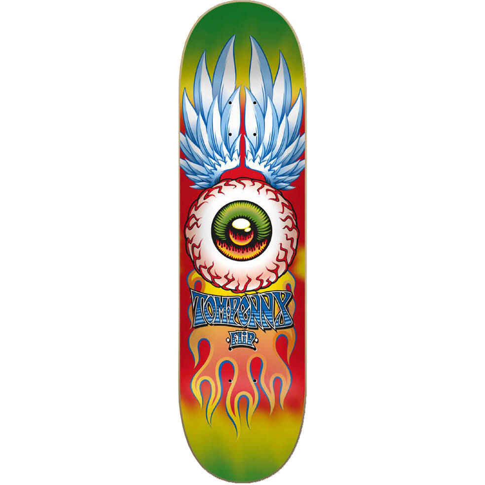 Flip Penny Eyeball Skateboard Deck - 8"