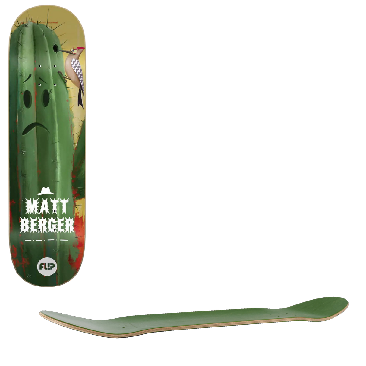 Flip Flower Power Skateboard Deck - Berger 8.25''