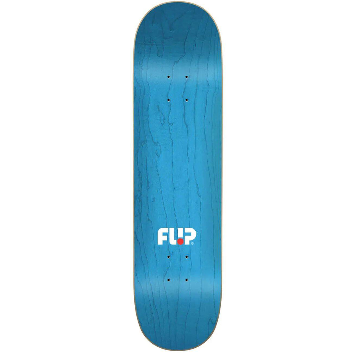 Flip Race Skateboard Deck - White 8.13''