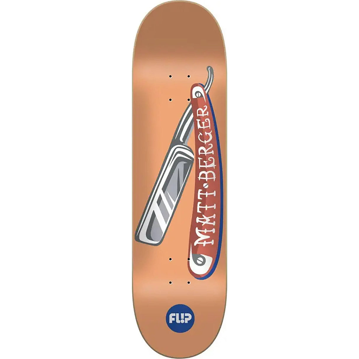 Flip Posterized Skateboard Deck - Berger 8.25"