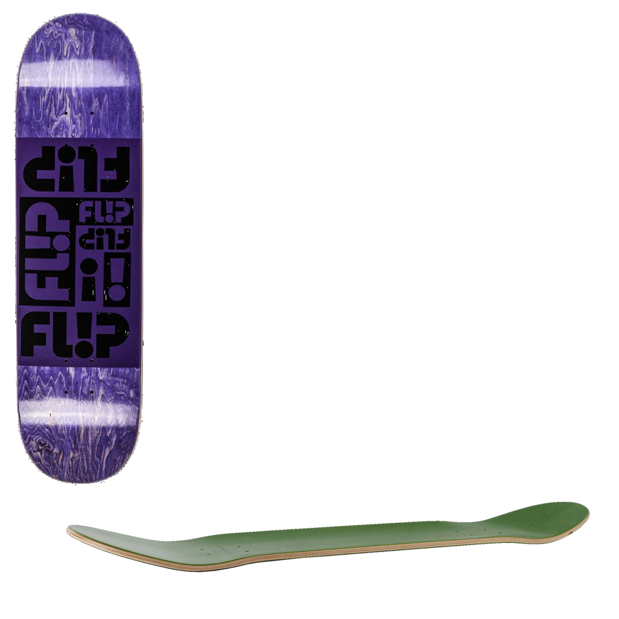 Flip Multi Odyssey Skateboard Deck - Purple 8.25''