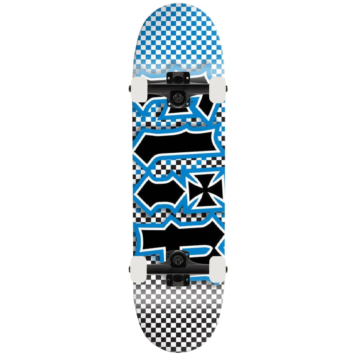 Flip Team HKD Fast Times Custom Skateboard - Blue 8.13''