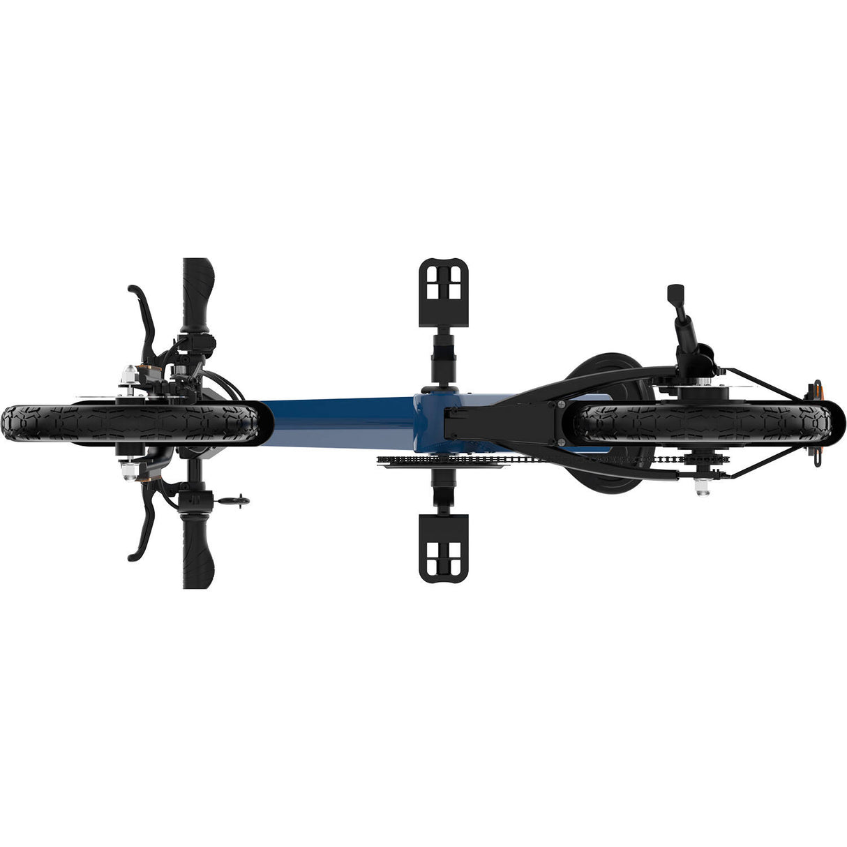 Flow District 5 Electric Bike - Electric Blue