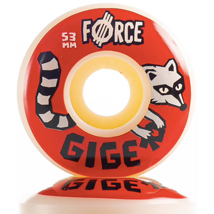 Force Giger Racoon Skateboard Wheels 53mm