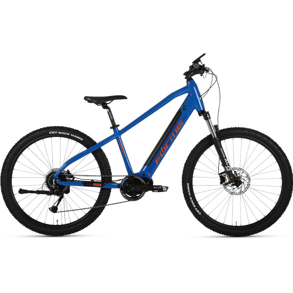 Forme Curbar HTE Pro 27.5'' Electric Mountain Bike - Blue/Orange LRG