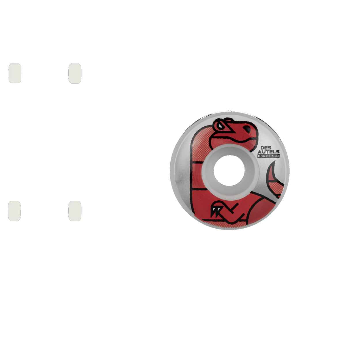 Force Des Autels - T-Rex Skateboard Wheels 52mm
