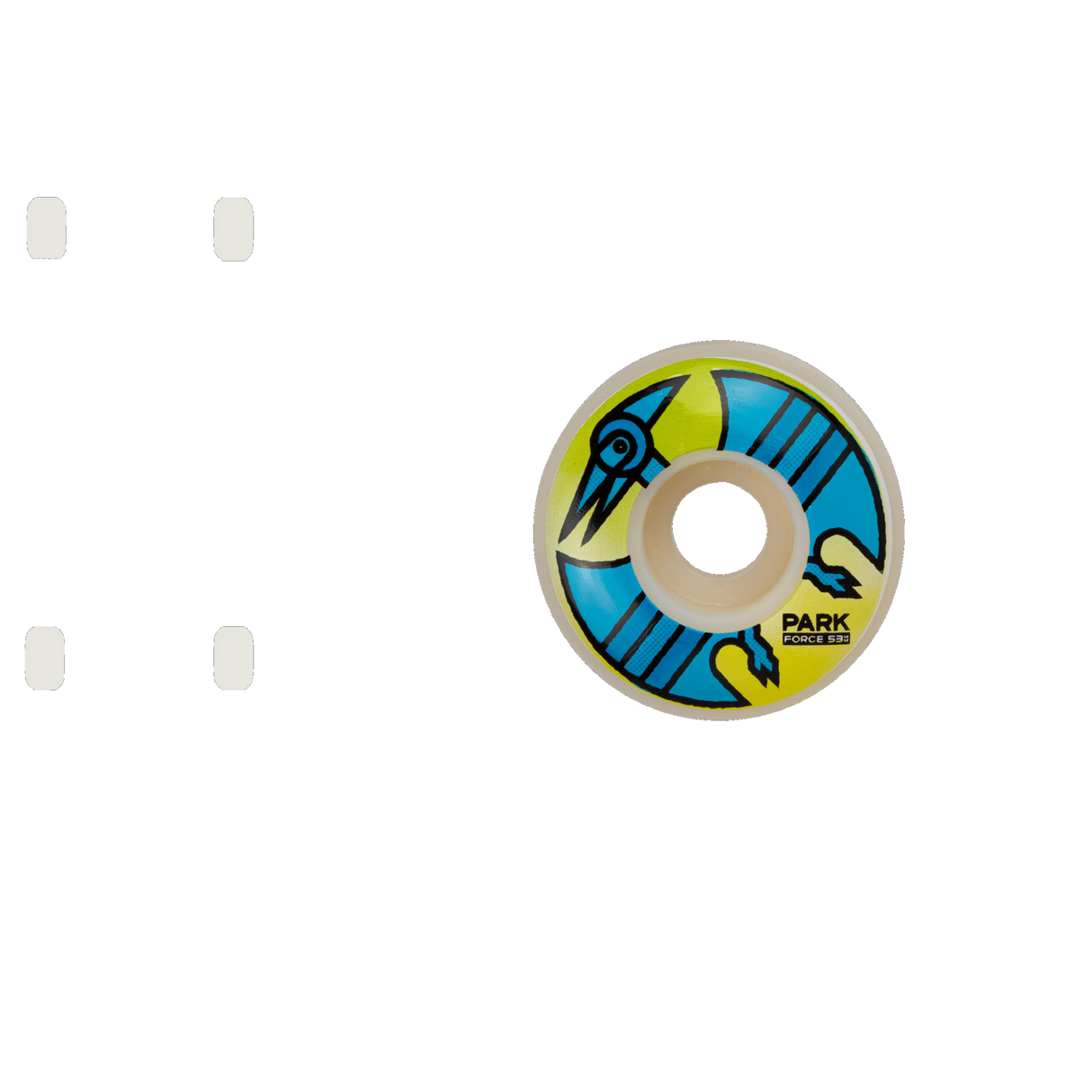 Force Park - Pterodactyl Skateboard Wheels 53mm