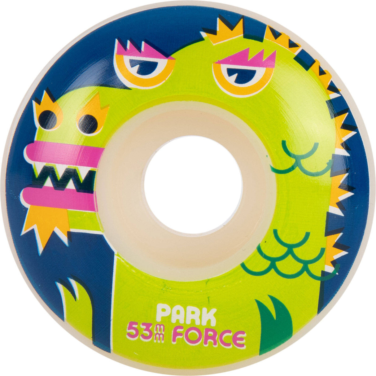 Force Monster Skateboard Wheels - Park 53mm