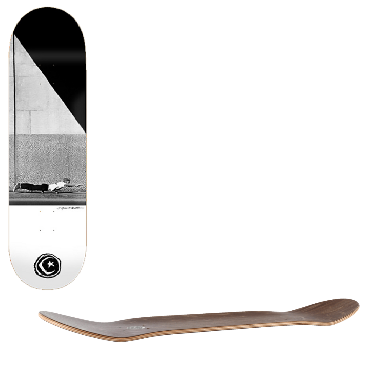 Foundation JGB Push Superman Skateboard Deck - 8.25"