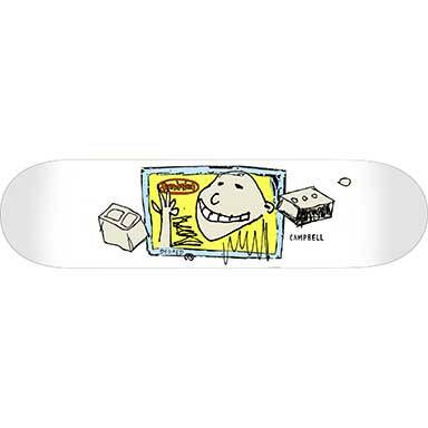 Foundation Campbell Doomed Skateboard Deck - 8"