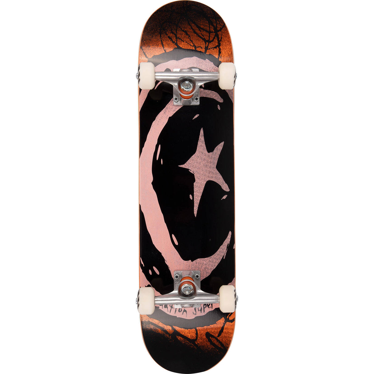 Foundation Star & Moon V2 Complete Skateboard - Neon 8"