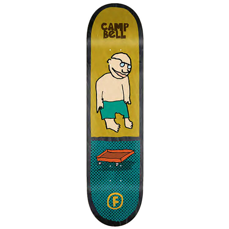 Foundation Cart Skateboard Deck - Campbell 8.38''