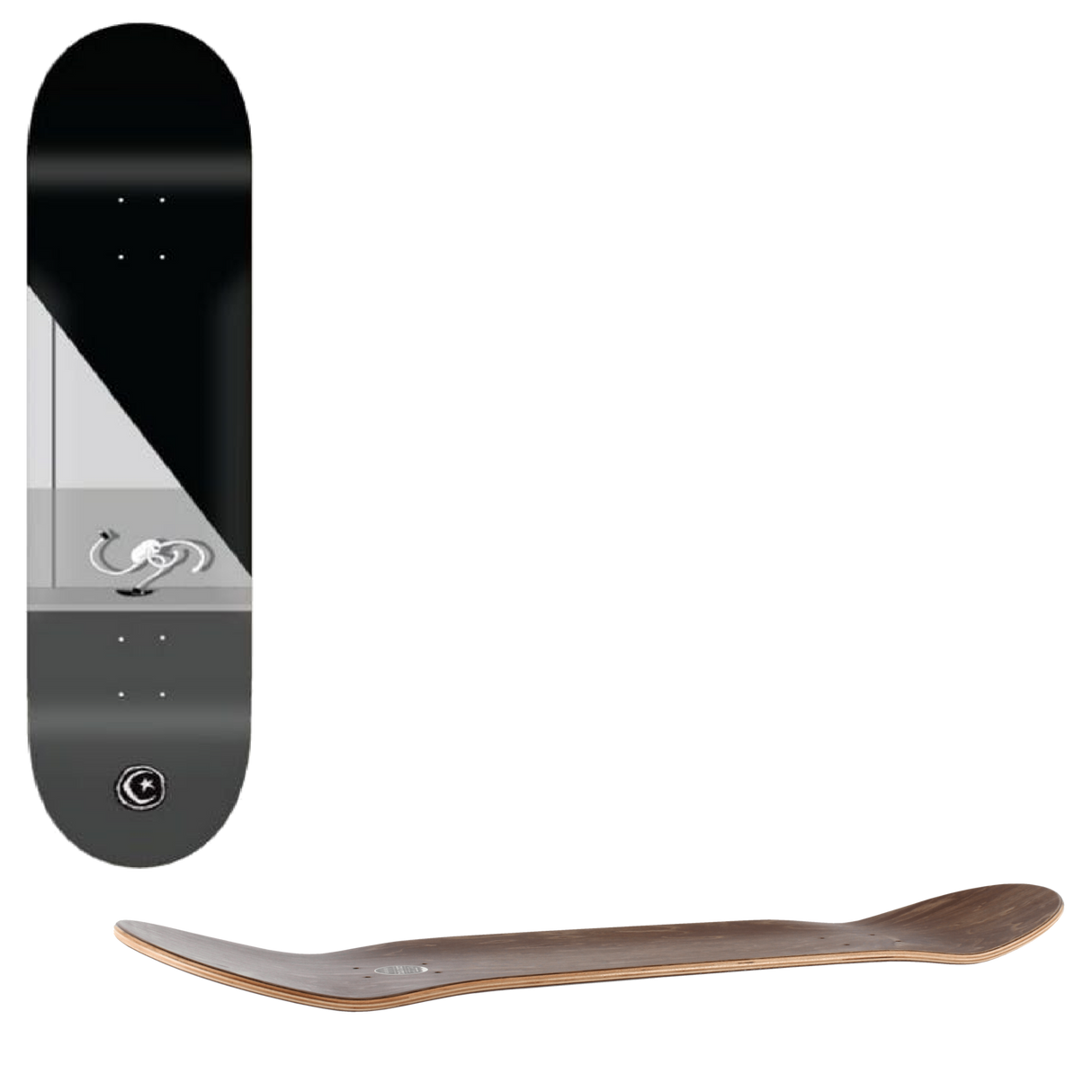 Foundation Push Deck Skateboard Deck - Coulson 8''