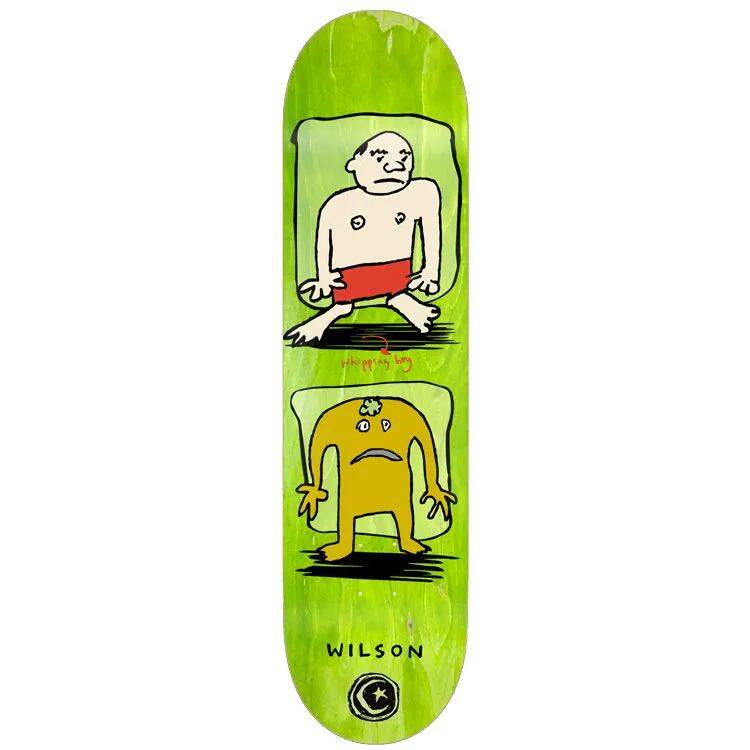 Foundation Wilson Whipping Boy Skateboard Deck - 8''