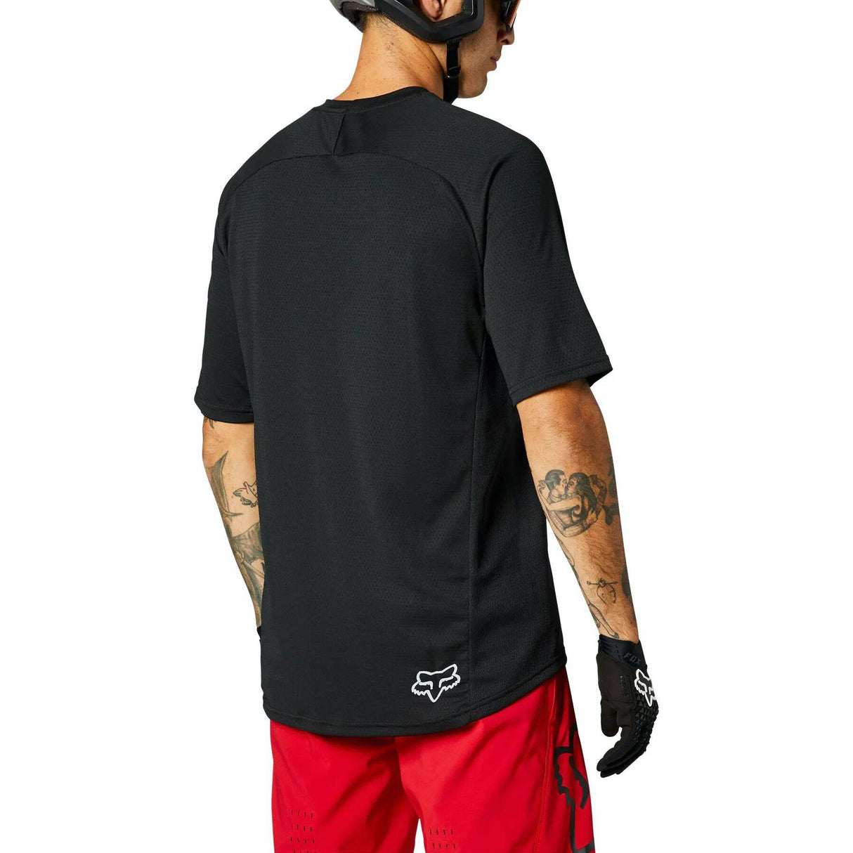 Fox Defend Short Sleeve Jersey - Black
