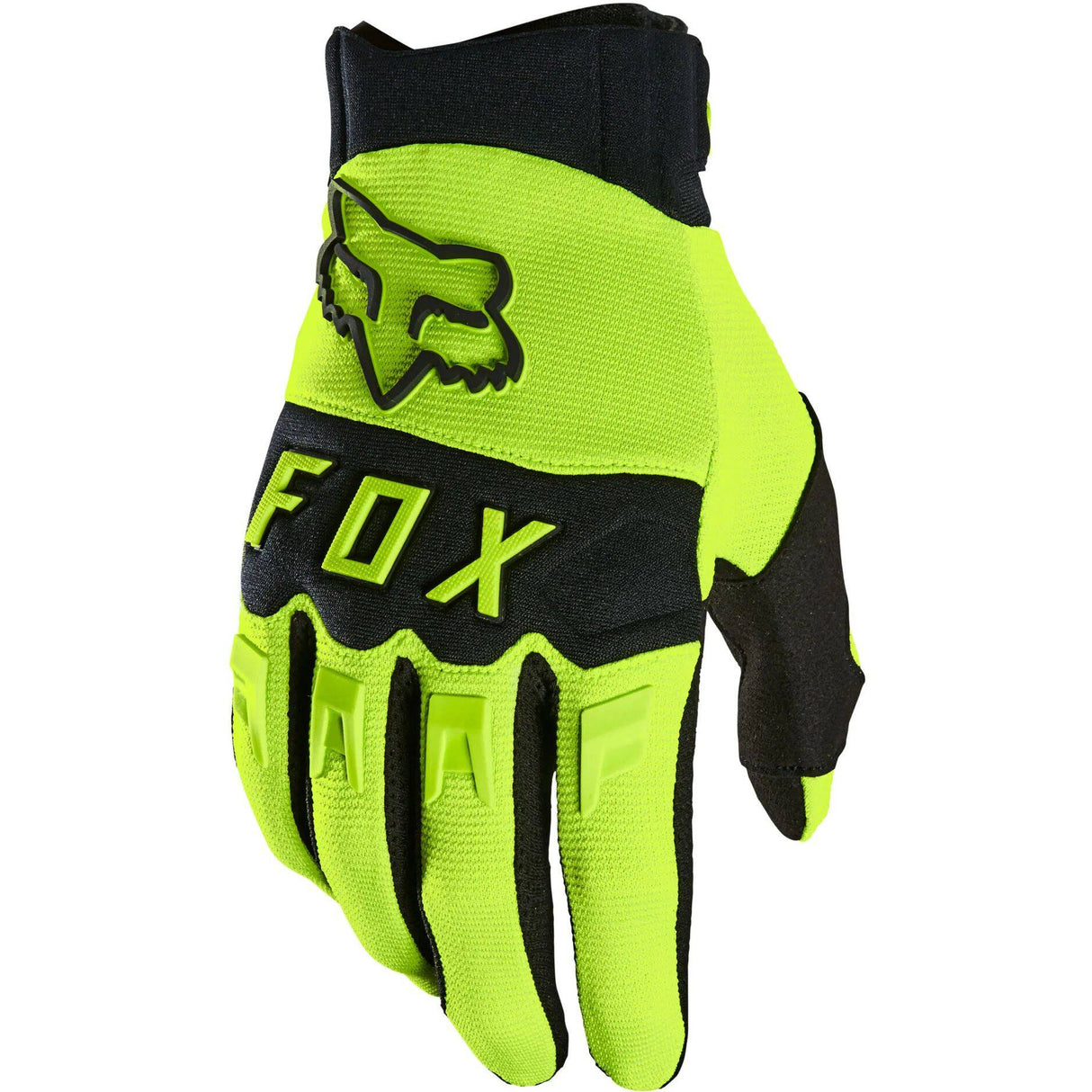 Fox Dirtpaw Protective Gloves - Fluo Yellow