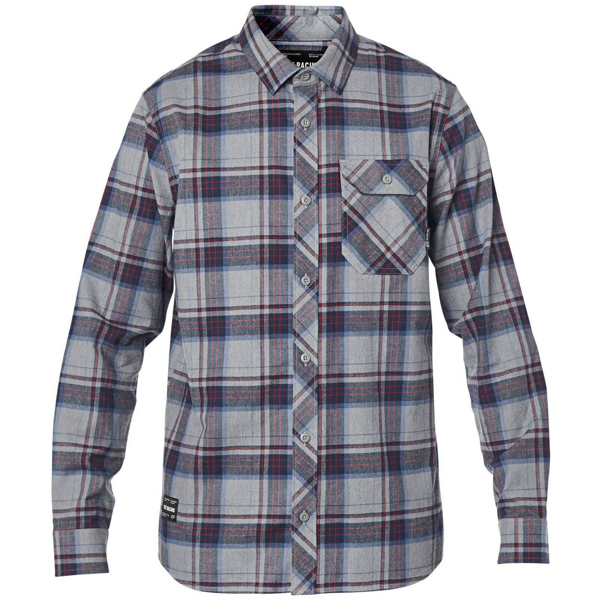 Fox Gamut Stretch Flannel Shirt - Heather Graphite