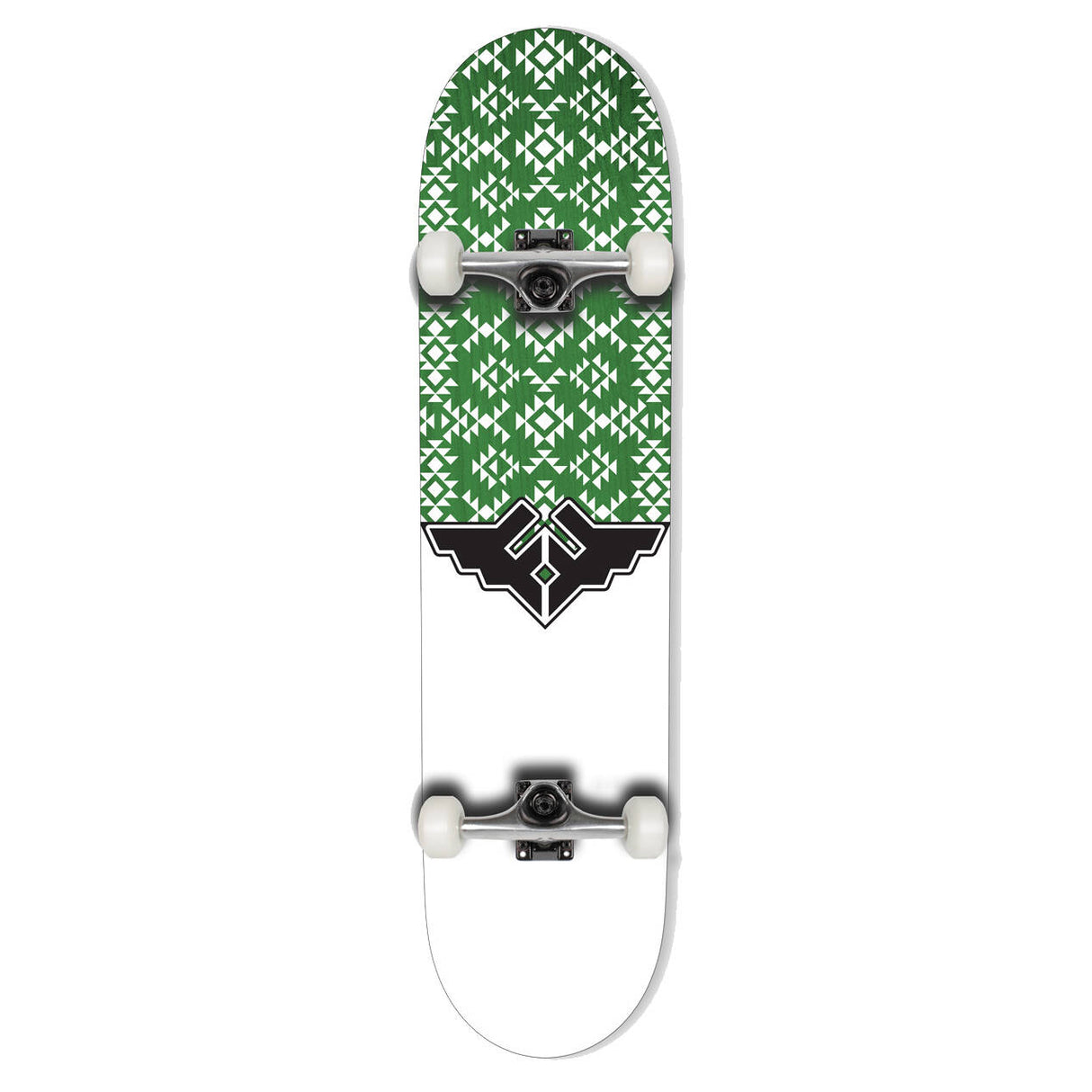 Fracture Wings V3 Complete Skateboard - Green 7.75''