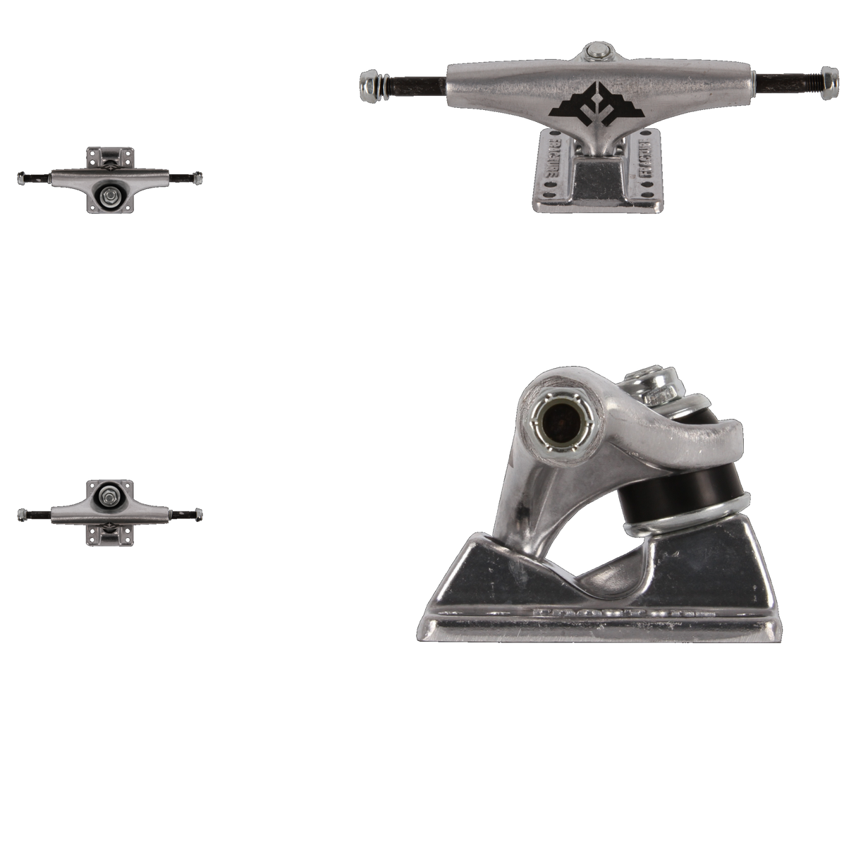 Fracture Skateboard Trucks - Raw - 5.25''