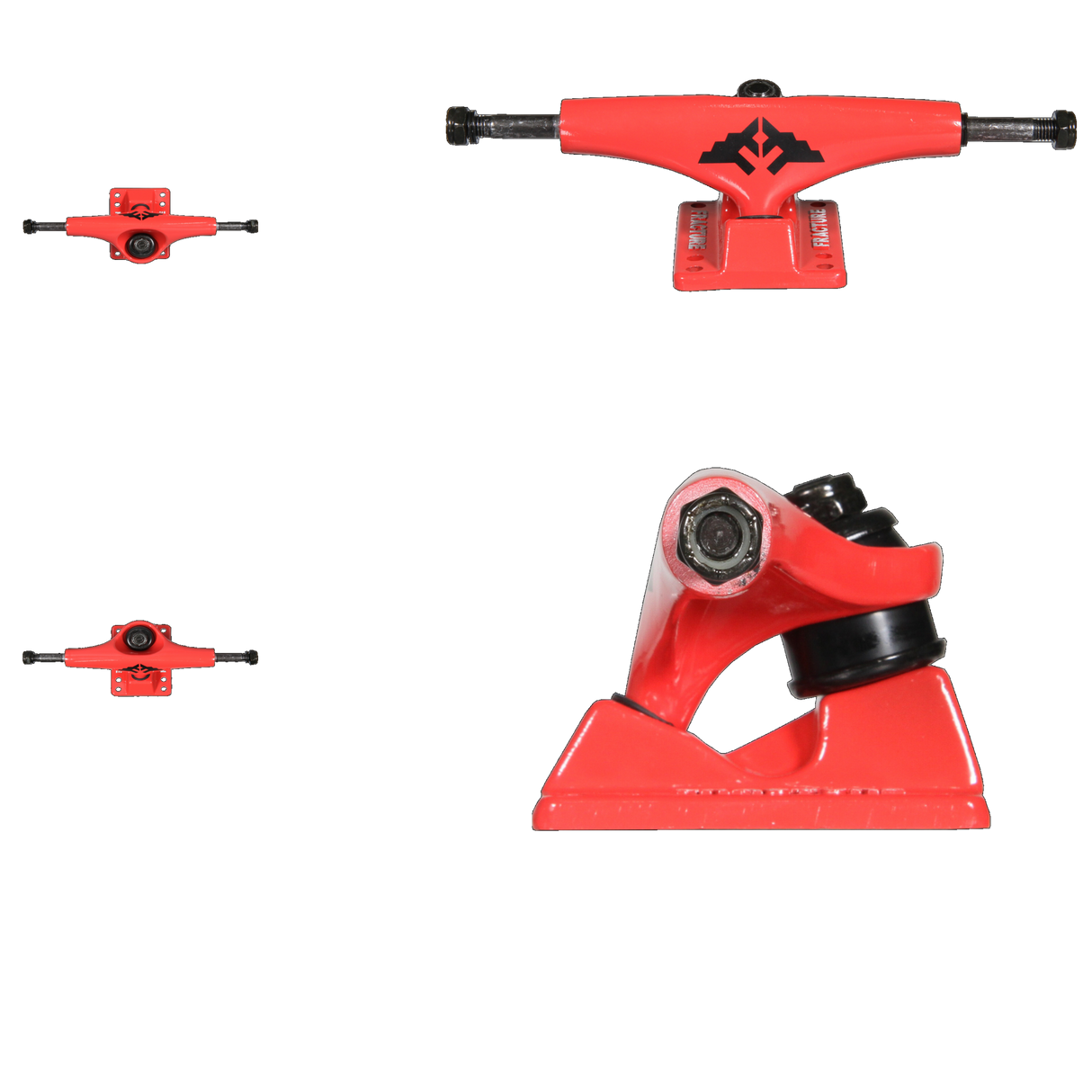 Fracture wings Skateboard Trucks - Red 5.5''