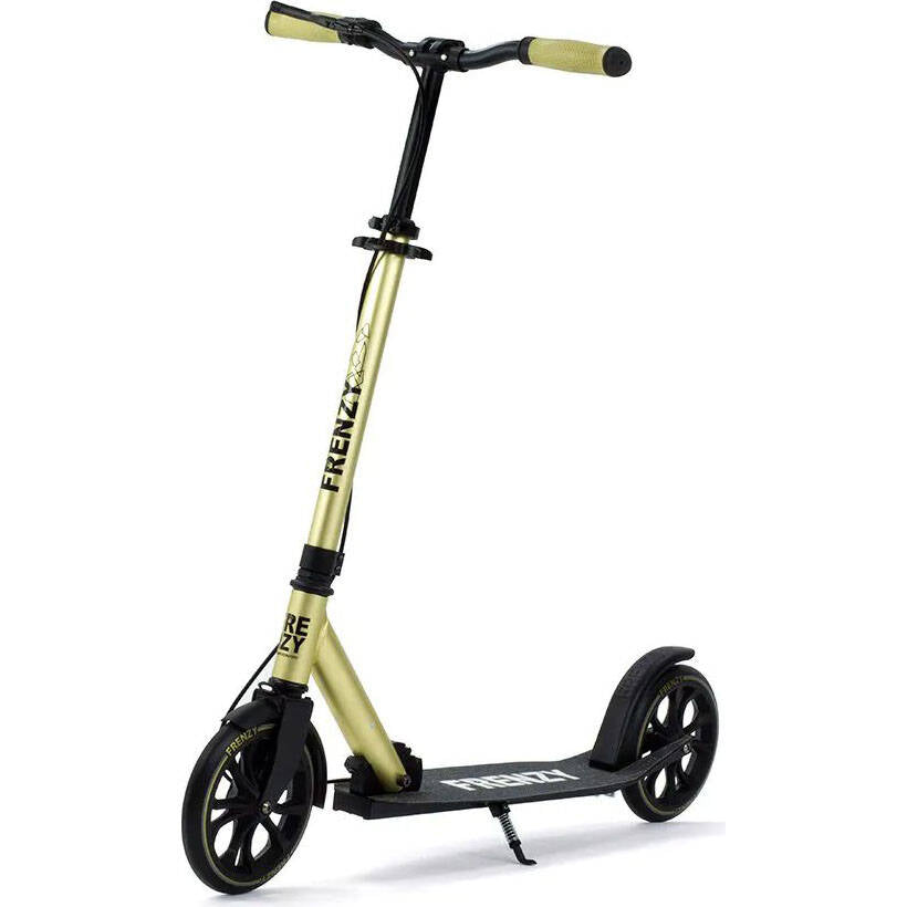 Frenzy 205mm Dual Brake Plus Recreational Complete Scooter - Champagne