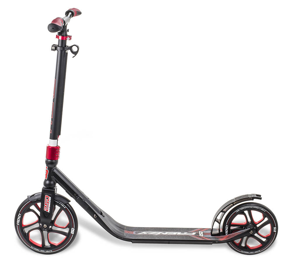 Frenzy 250mm Recreational Complete Scooter - Red