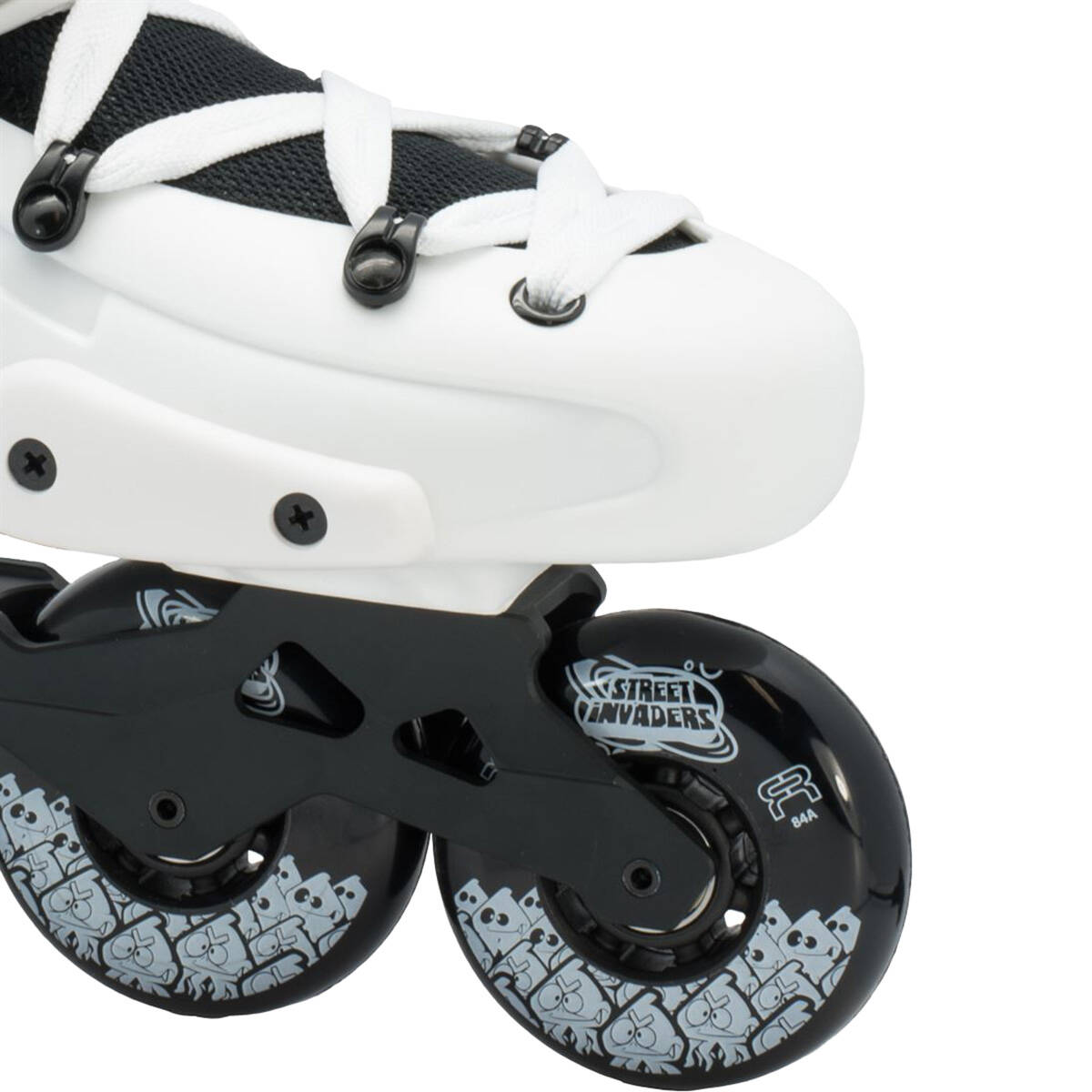 FR 1 80 In-Line Freeride Skates - White