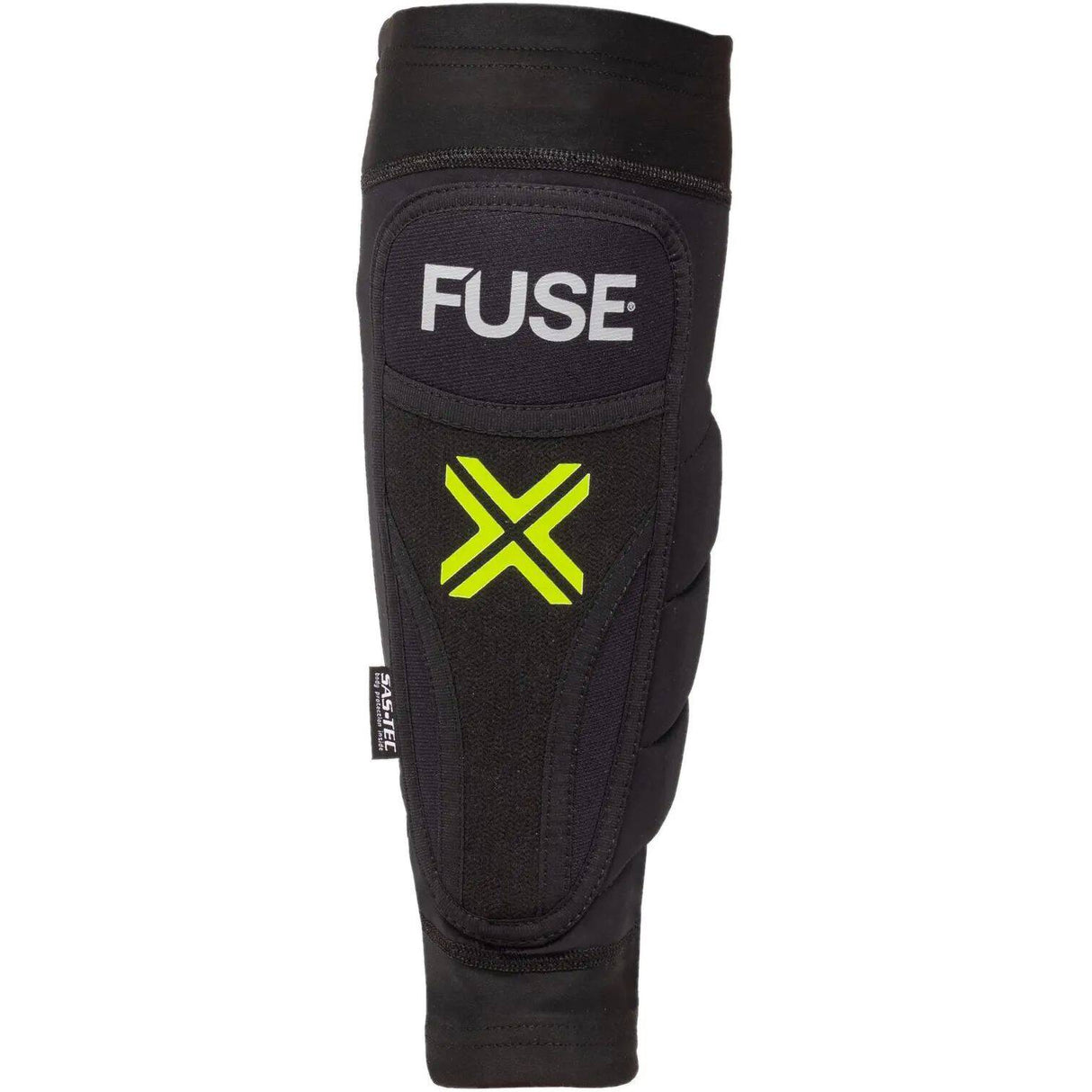 Fuse Protection Omega Shin/Whip Pads - Black/Neon Yellow