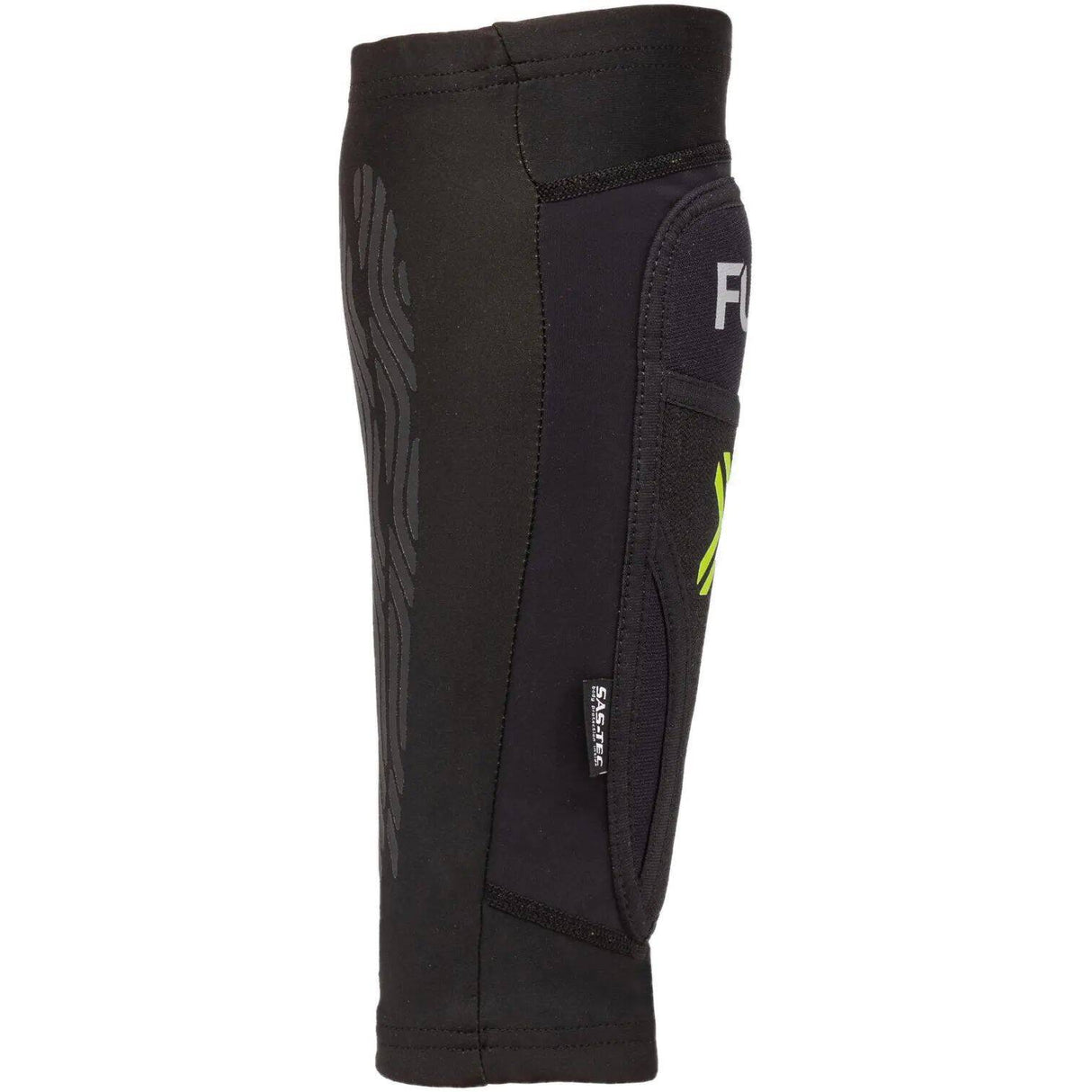 Fuse Protection Omega Shin/Whip Pads - Black/Neon Yellow