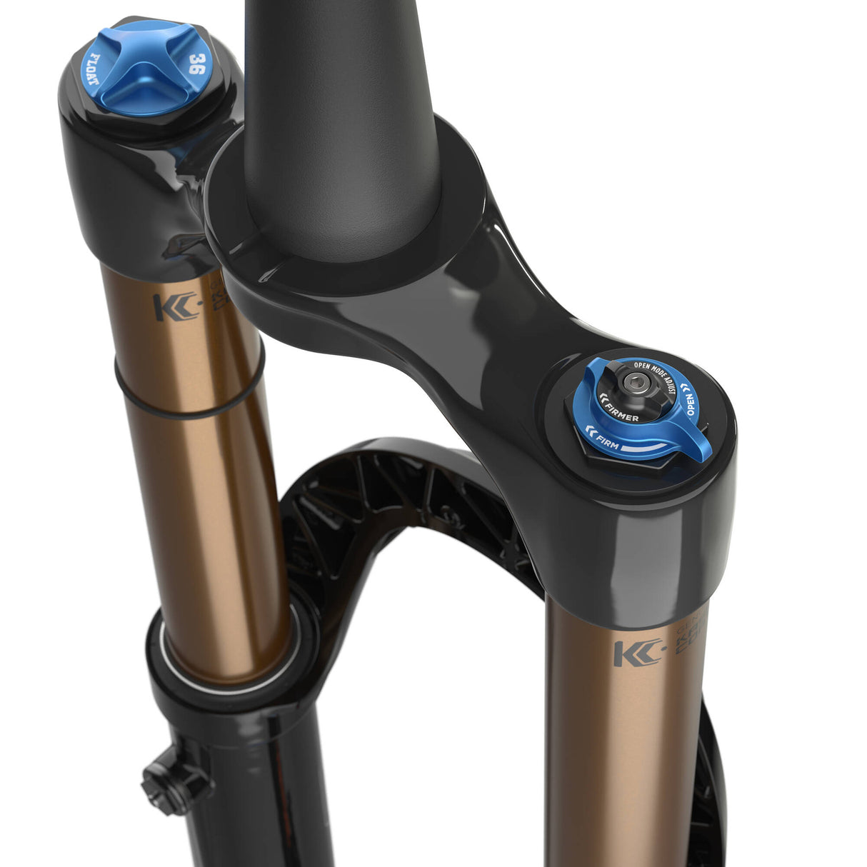 Fox 36 Float Factory FIT4 15QR 110mm Tapered 2021 Forks - Black 27.5 Wheel/ 150mm Travel/ 15QR 110mm Axle / 44mm Offset
