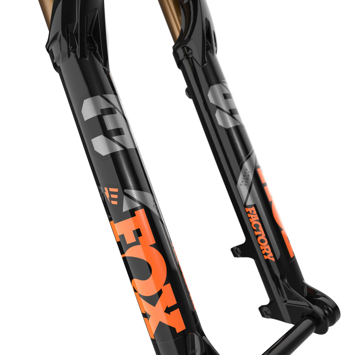 Fox 38 Float Factory E-Bike+ GRIP2 15QR 110mm Tapered 2021 Forks - Black 27.5 Wheel/ 180mm Travel/ 15QR 110mm Axle / 44mm Offset