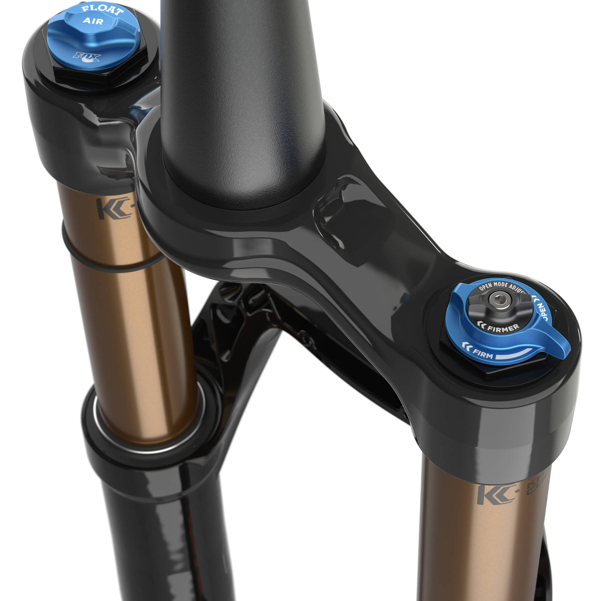Fox 34 Float Fact SC FIT4 Kabolt 110mm Tapered 2021 Forks - Black 27.5 Wheel/ 120mm Travel/ Kabolt 110mm Axle / 44mm Offset