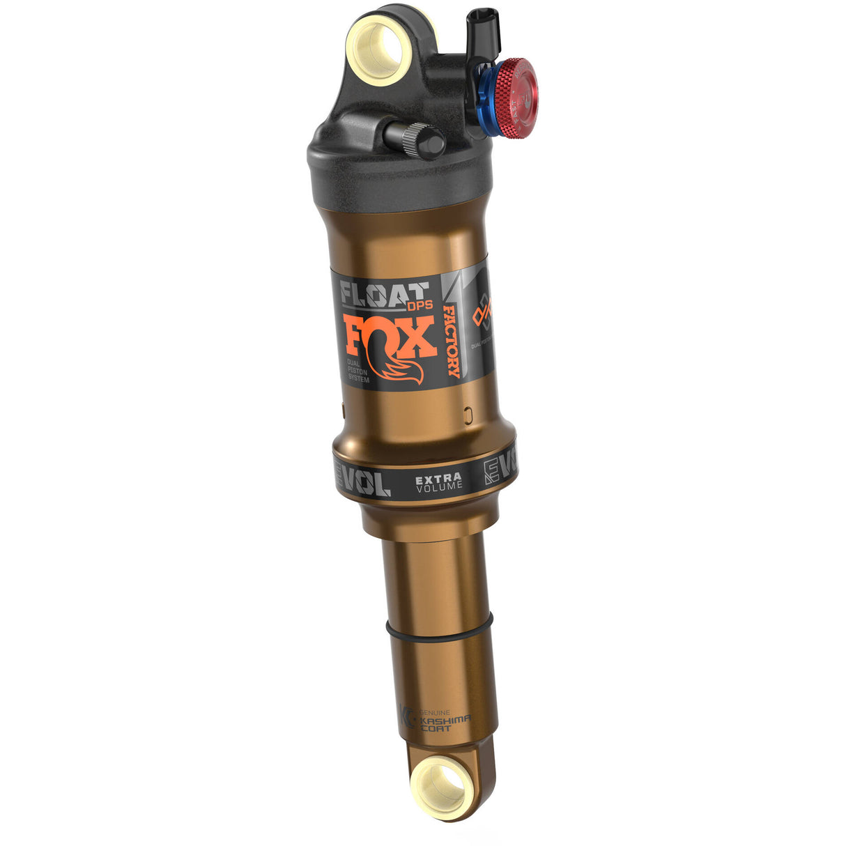 Fox Float DPS Factory Remote 2021 Rear Suspension Shock - Black 190 x 50mm / 7.5 x 2.0 / LV