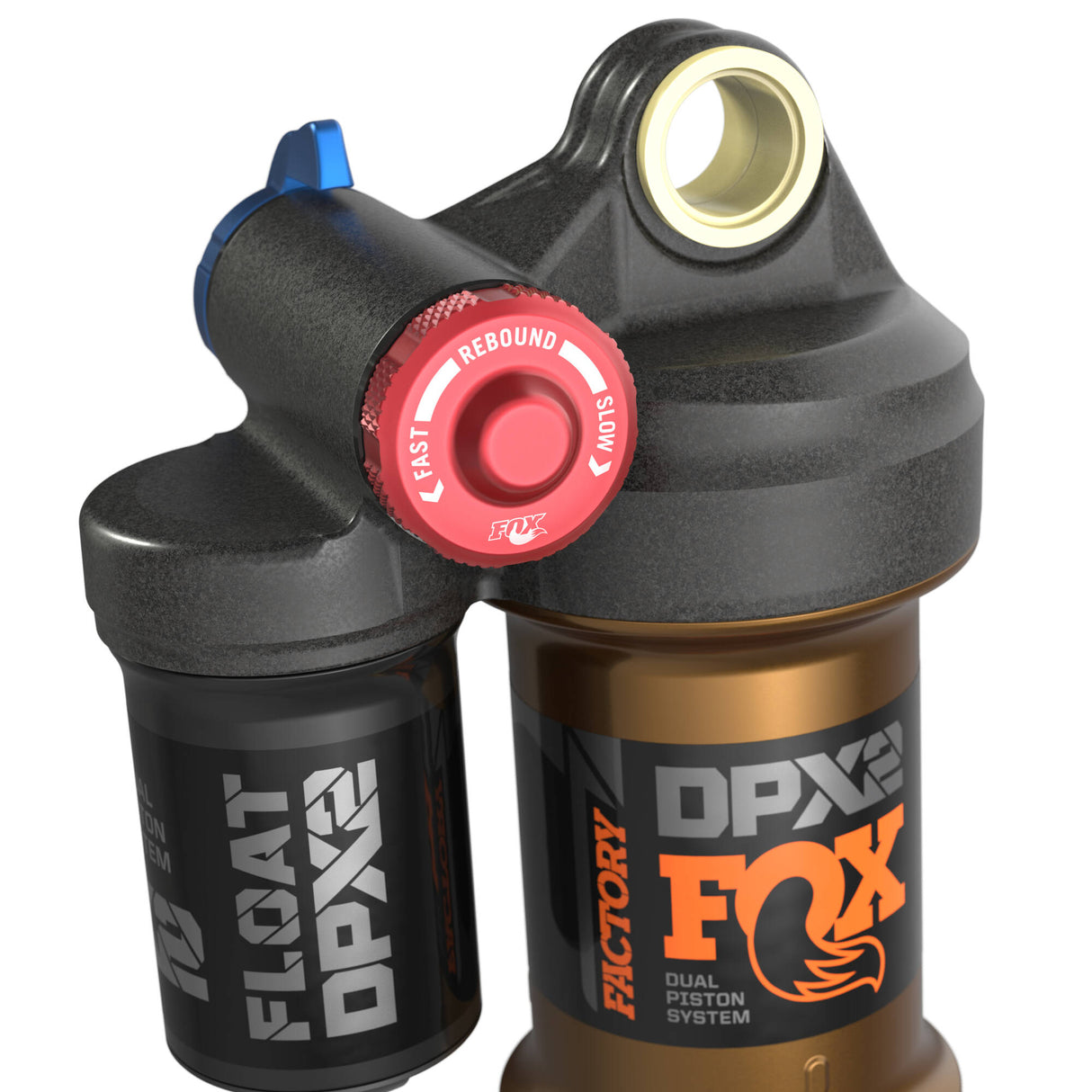 Fox Float DPX2 Factory 3Pos-Adjust 2021 Rear Suspension Shock - Black 200 x 57mm / 7.875 x 2.25 / LV
