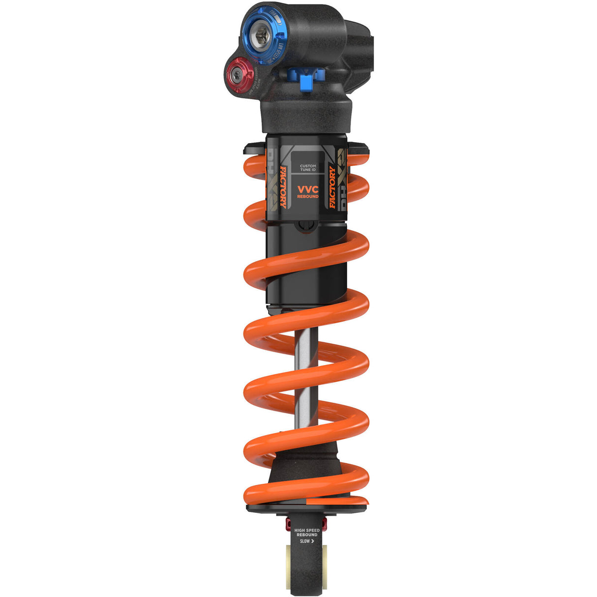 Fox DHX2 Factory 2Pos-Adjust 2021 Rear Suspension Shock - Black 185 x 50mm (Trunnion)