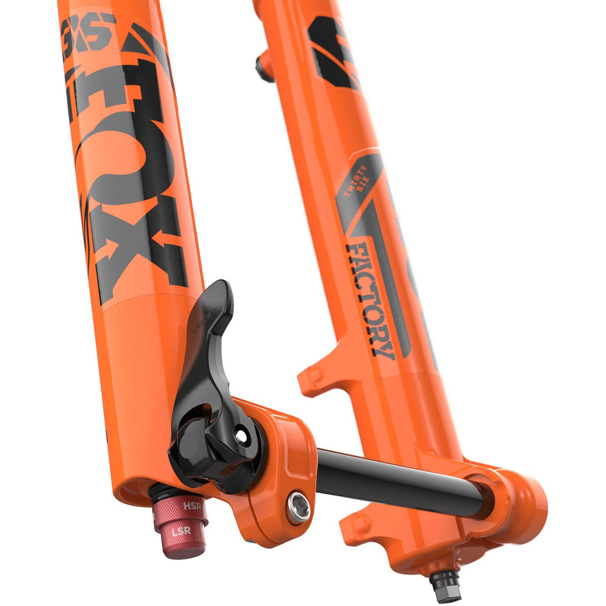 Fox 36 Float Fact Grip 2 Tapered Forks - Orange 27.5 Wheel/160mm Travel/15QR110 Axle/44mm Offset