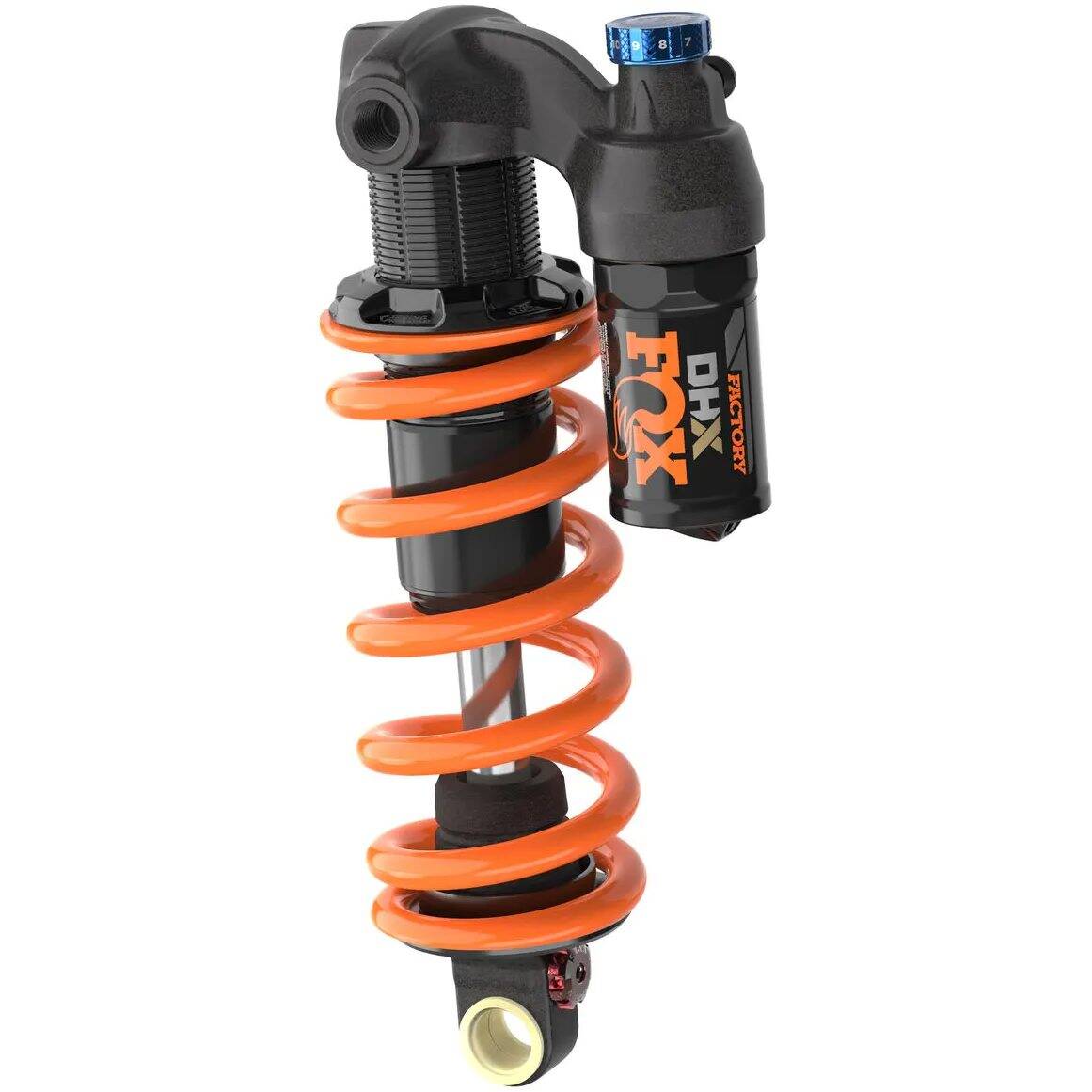 Fox DHX Fact Trunnion 2pos-adj Rear Suspension Shock - 185 x 55mm