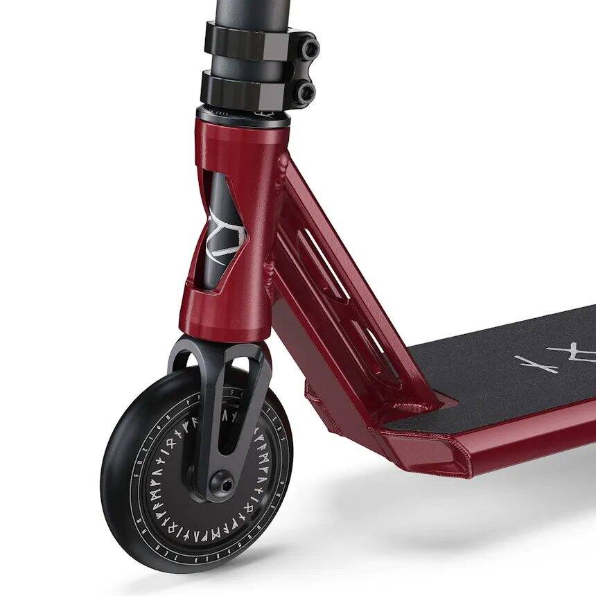 Fuzion Z350 Boxed Stunt Scooter - Burgundy