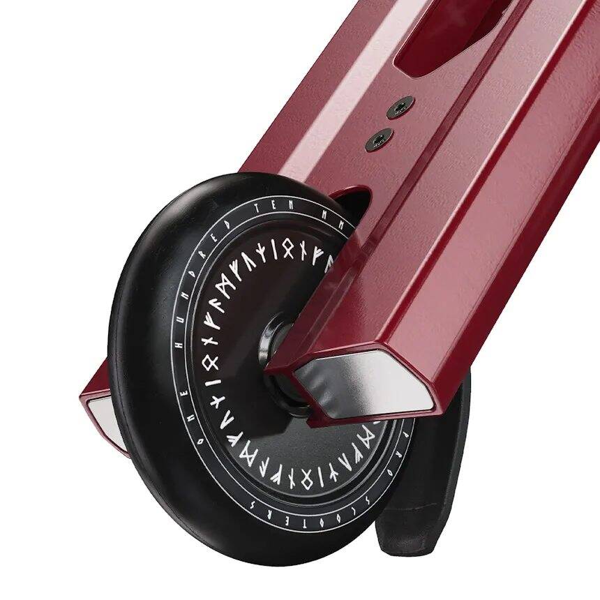 Fuzion Z350 Boxed Stunt Scooter - Burgundy