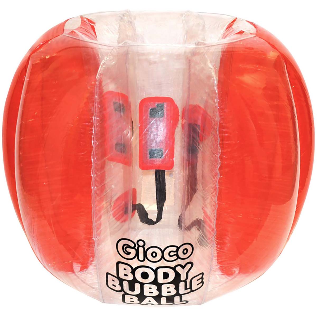 Gioco Body Bubble Ball - Red