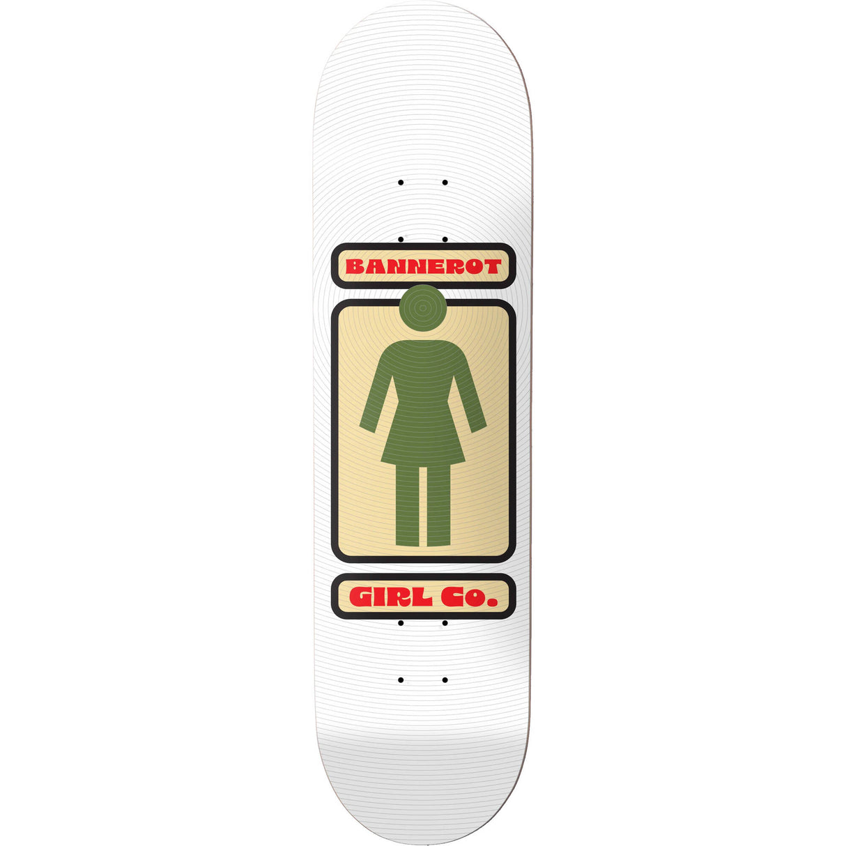 Girl Hypno Girl Skateboard Deck - Bannerot 8.125"