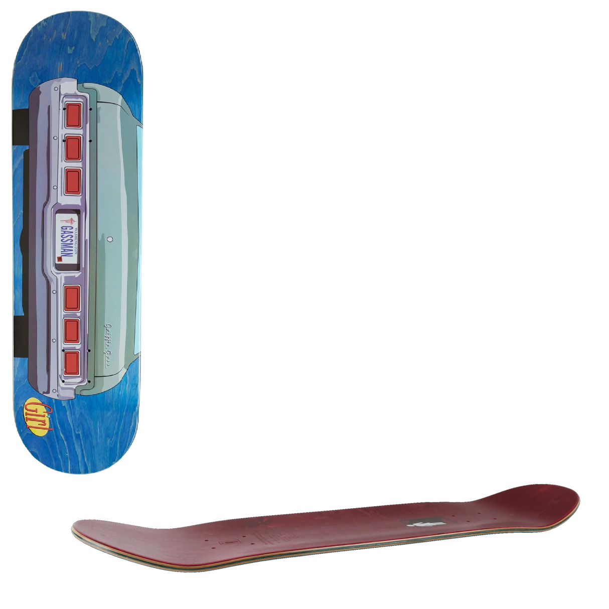 Girl Gass Gassman Skateboard Deck - 8.25"