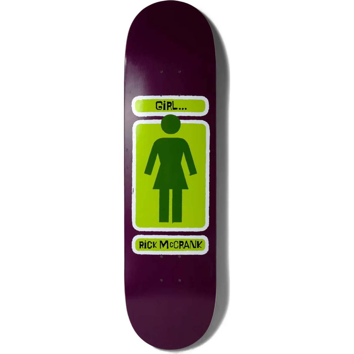 Girl Hand Shakers Skateboard Deck - McCrank 8.375"