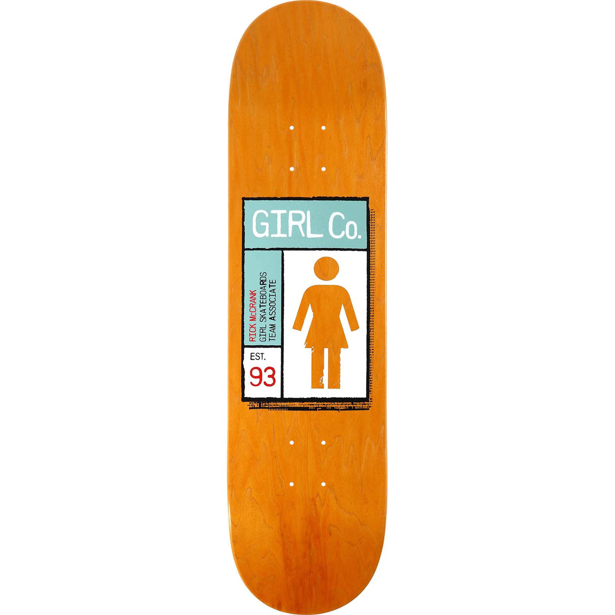 Girl Gridbox Skateboard Deck - McCrank 8.5"